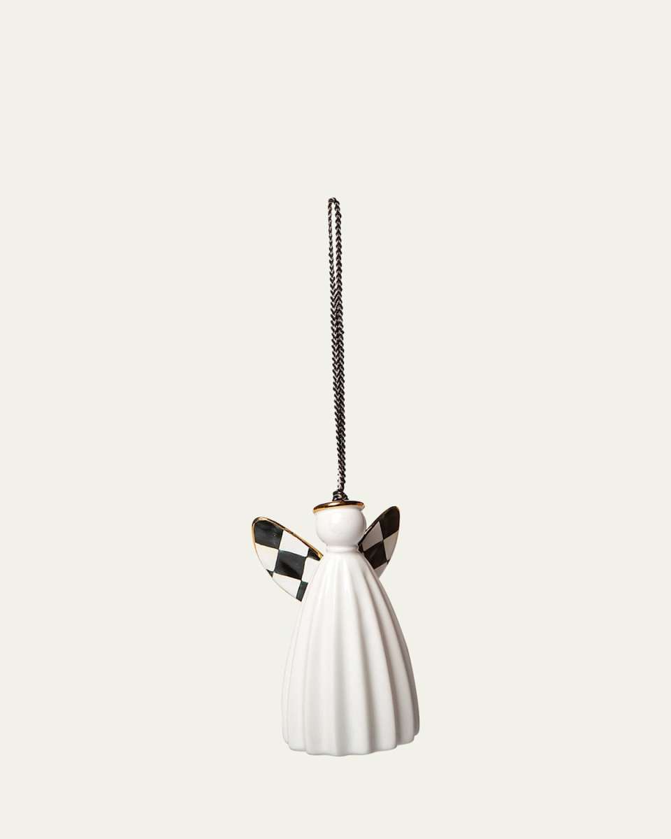Farmhouse Angel Bell Ornament